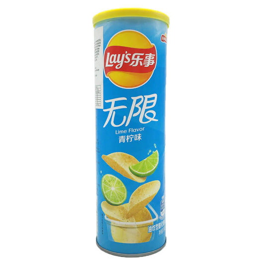 Lays Stax Lime 24x104g (MSRP $8)