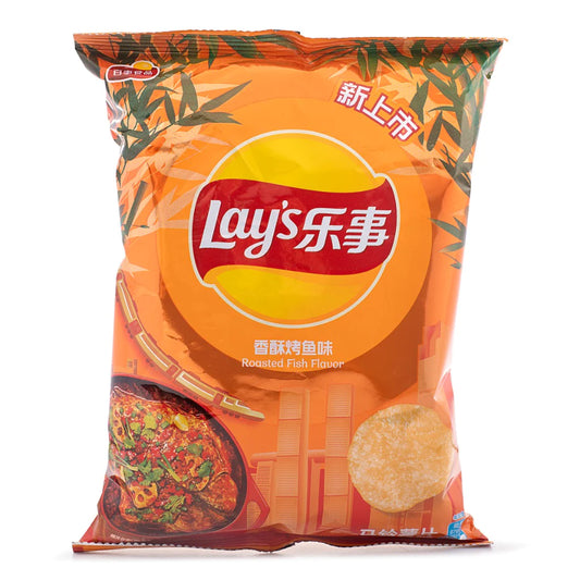 Lays Roasted Fish 22x70g (MSRP $6)