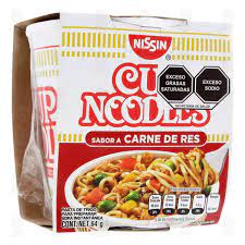 Cup Noodles Sabor A Carne De Res (MSRP $4)