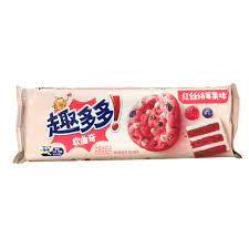 Chips Ahoy Red Velvet Berry 24x85g (MSRP $8)