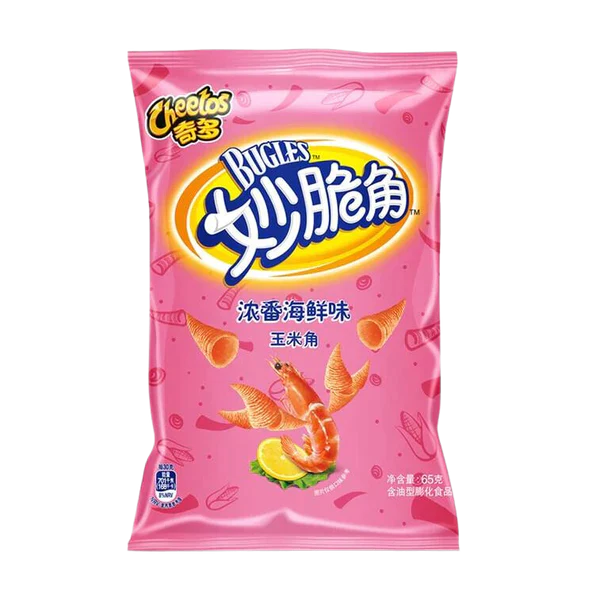 Cheetos Bugles Seafood 30x65g (MSRP $6)