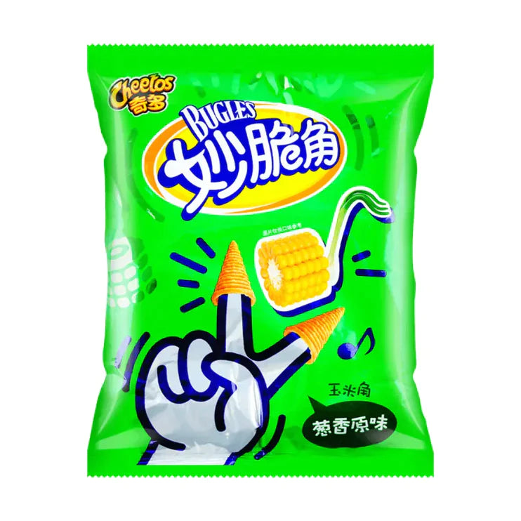 Cheetos Bugles Green Onion 30x65g (MSRP $6)