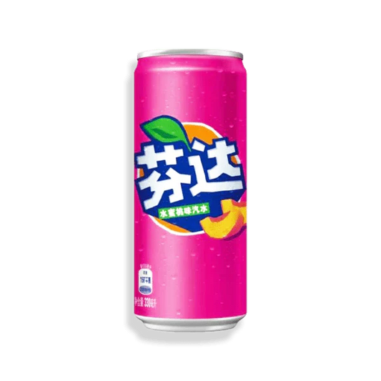 White Peach Fanta Cans 12x330ml (MSRP $5)