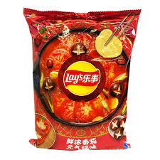 Lays Tomato Hot Pot 14x135g (MSRP $8)